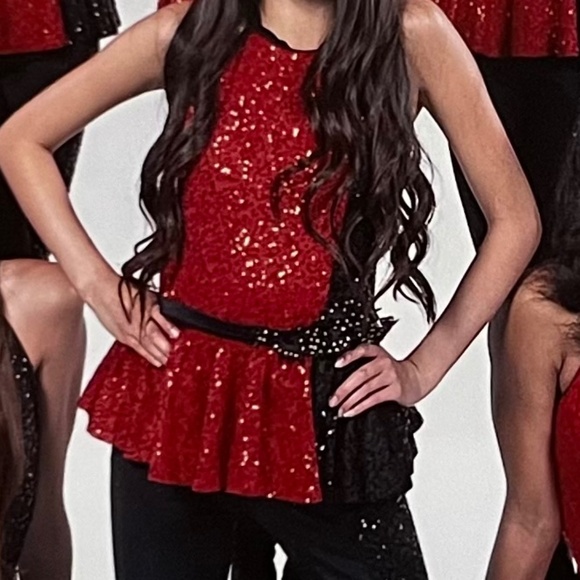 WEISSMAN JAZZ DANCE COSTUME EUC - Picture 1 of 8